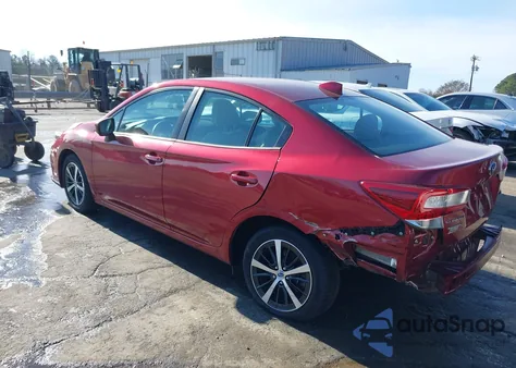 2021 Subaru Impreza Premium from USA, damaged, VIN 4S3GKAV64M3602125
